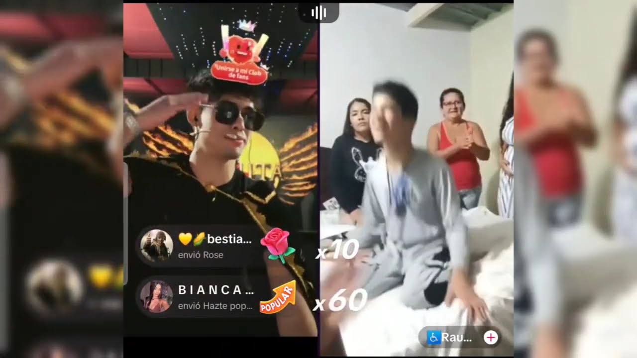 CAÑITA y R2 ayuda a una persona EFERMA Para su operacion.