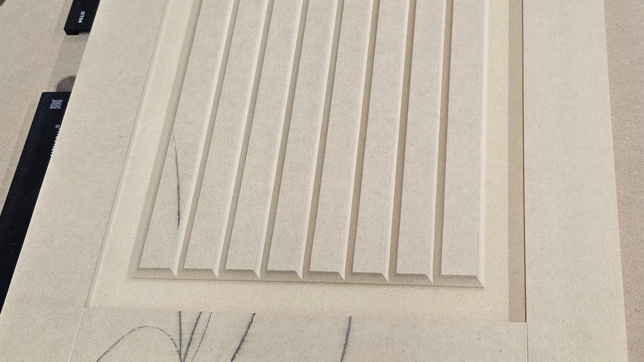 Milling a Raised Panel Cabinet Kitchen Door on Altmill CNC.