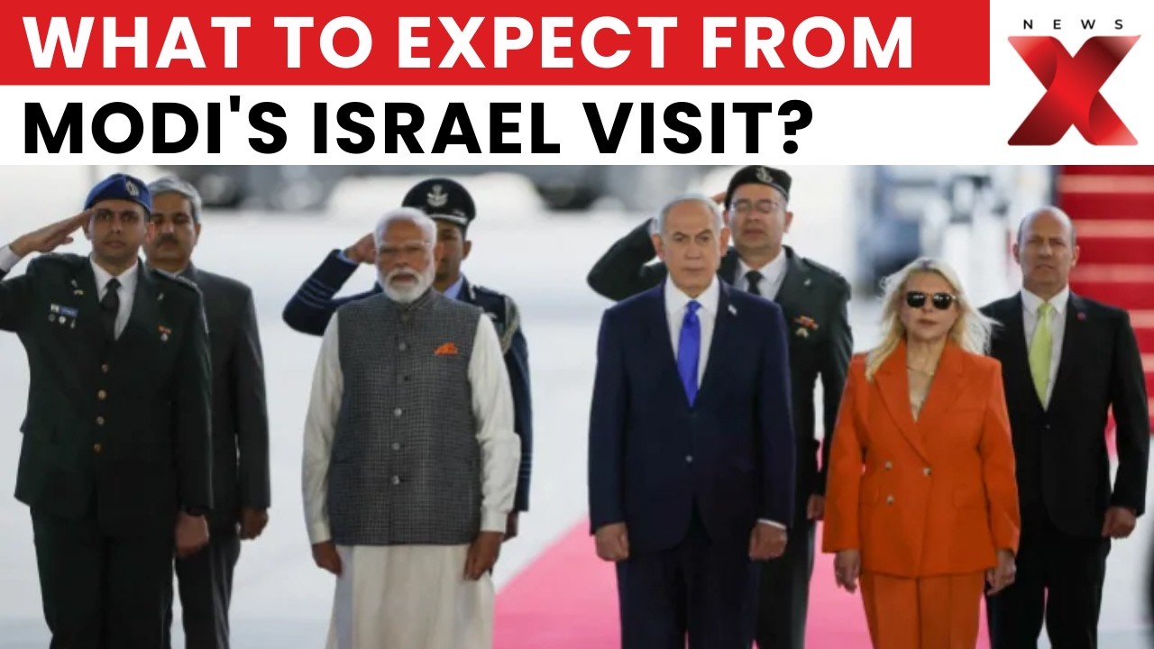 India Walks Diplomatic Tightrope During PM Modi’s Israel Visit Amid Gaza Tensions | NewsX