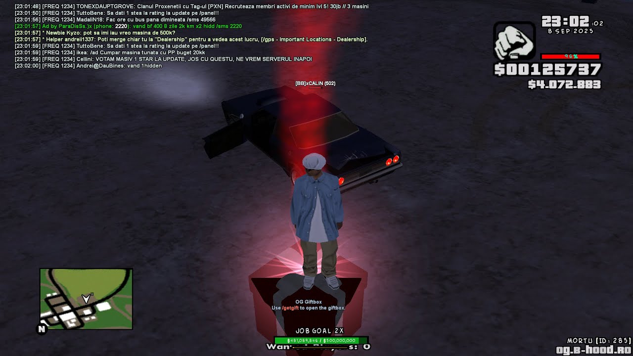 m0rTu - GIFTBOX 5 OG B-HOOD 2025 /referal #17225 [SA:MP] #gta