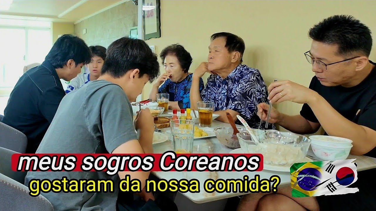 ALMOÇO BRASILEIRO QUE FIZ PARA OS MEUS SOGROS. ELES GOSTARAM?