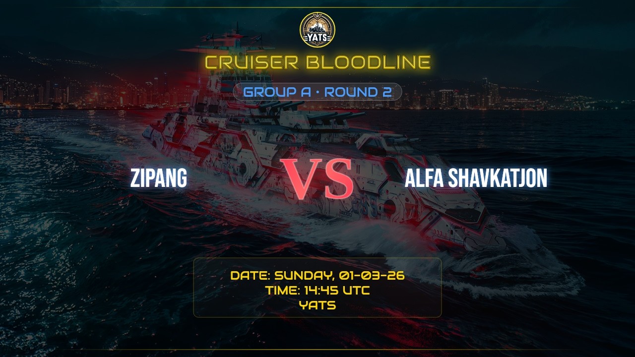 CRUISER BLOODLINE || R2 || GROUP A || MATCH 2 ||  ZIPANG VS ALFA SHAVKATJON