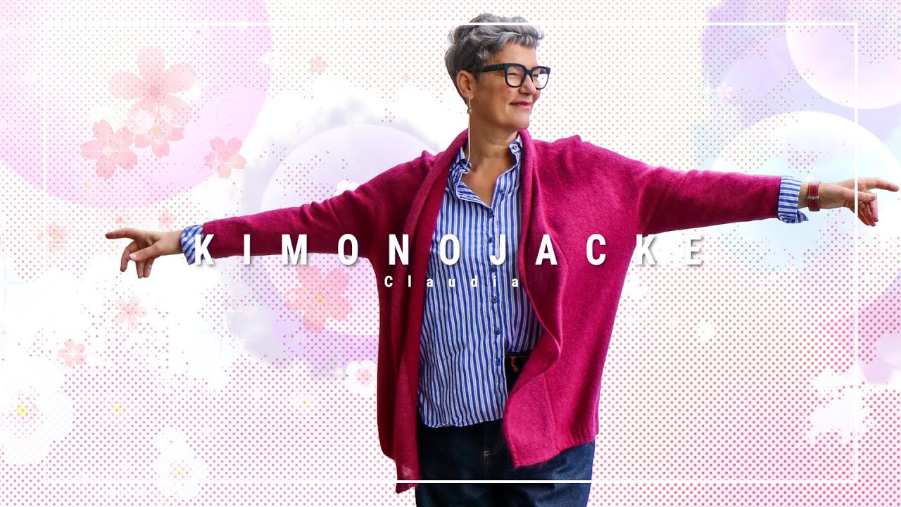 Edle Kimonojacke aus Cashmere & Mohair – so entsteht unser Modell „Claudia“ 🧶✨