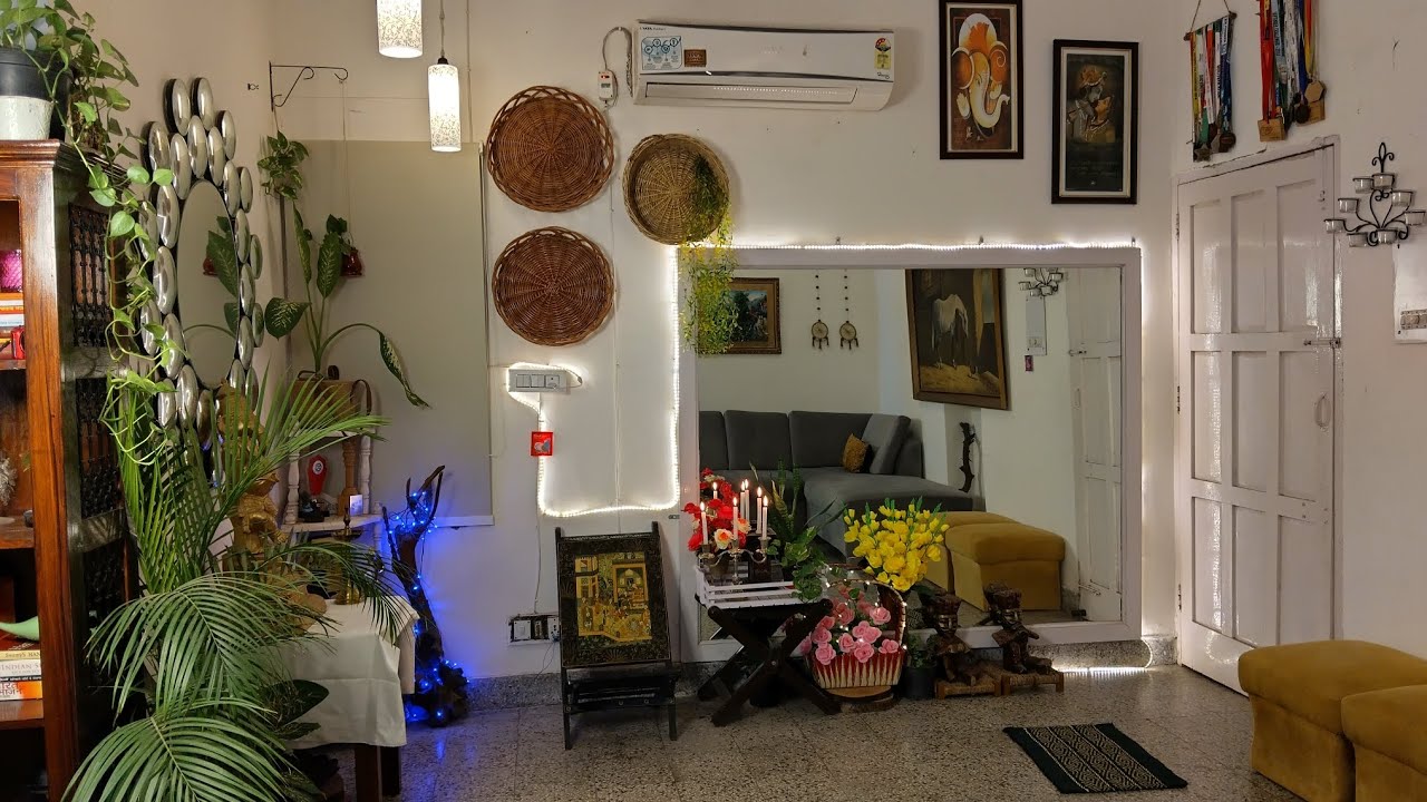 Greenery inside and outside of my lovely government quarter - A Mini Home Tour ❤️ #homedecor #plants