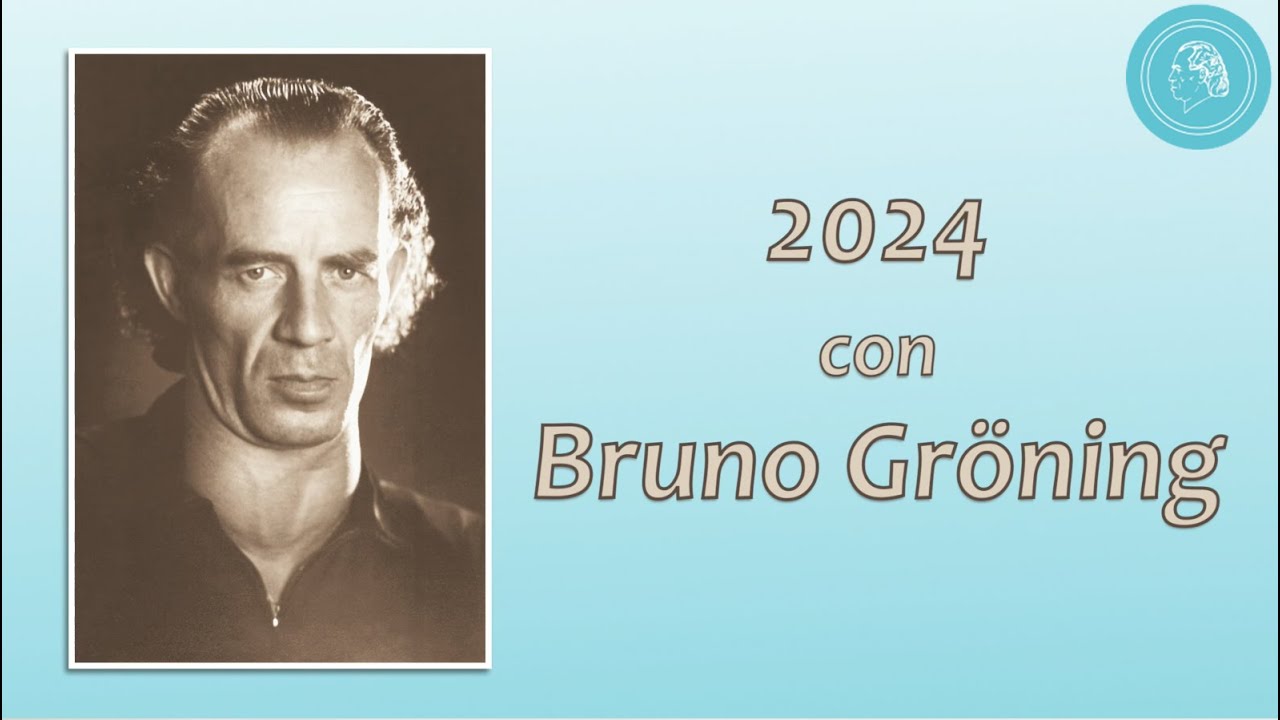 2024 con Bruno Gröning - Calendario con fotografie, citazioni e musica del Circolo degli Amici.