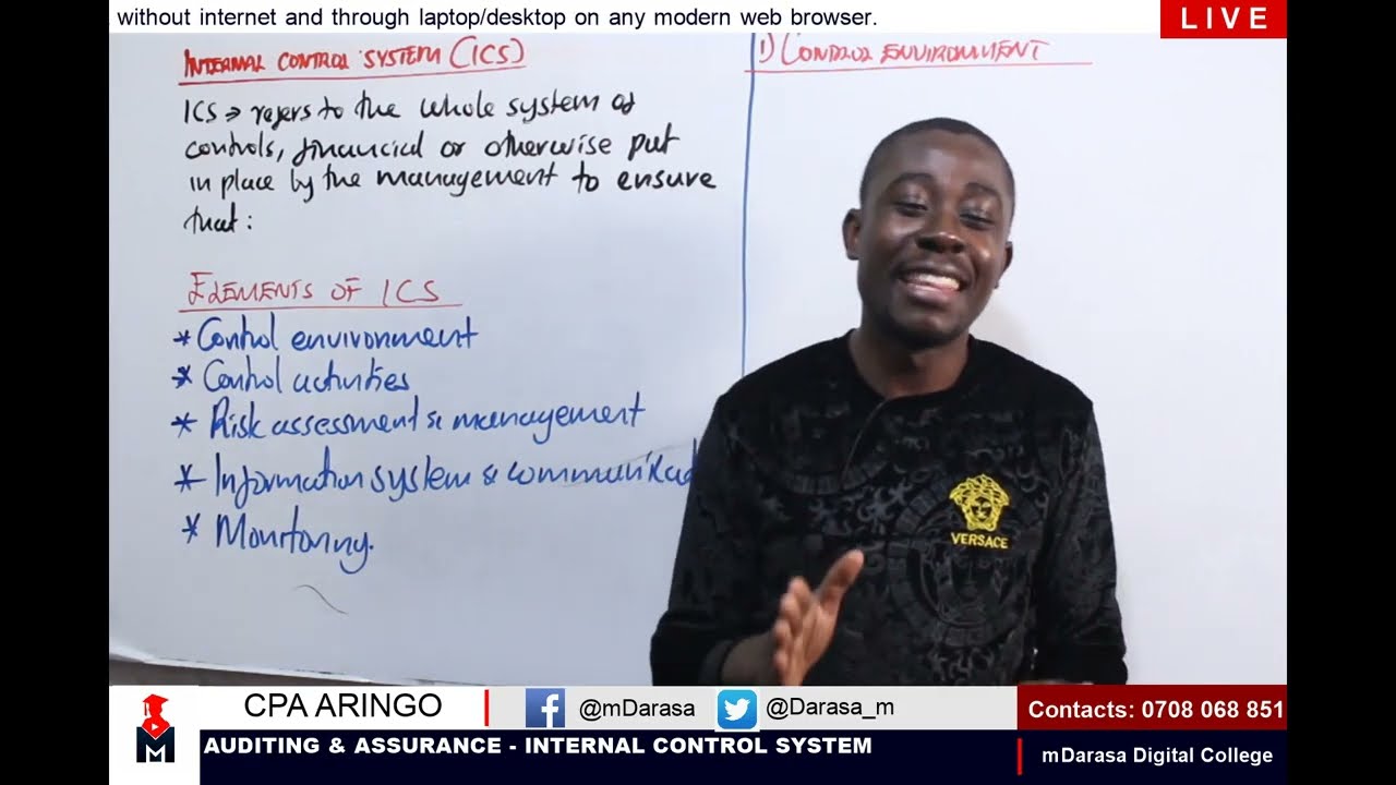 INTERNAL CONTROL SYSTEM (ICS) - AUDITING & ASSURANCE