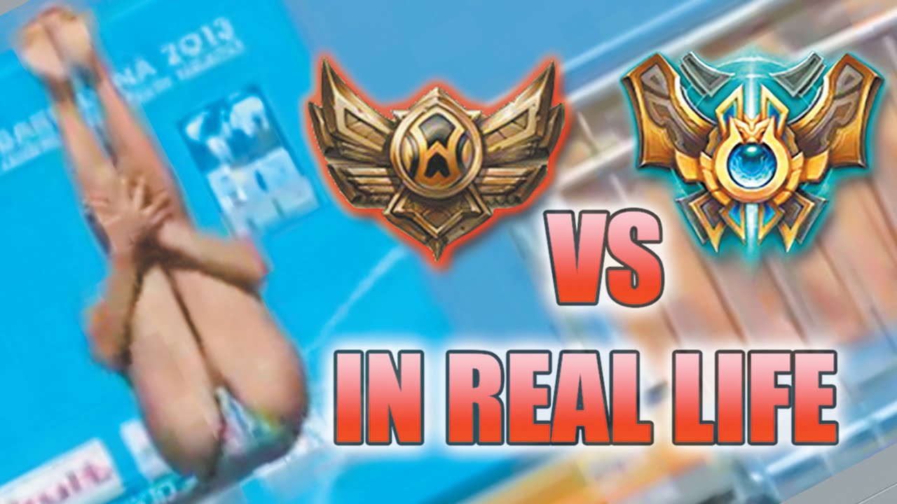 Bronze VS Challenger In Real Life #21 [Amateur VS Professional]