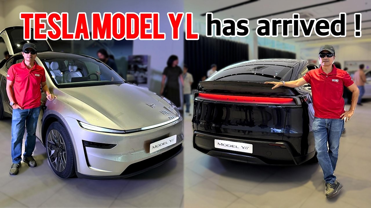 Презентация и объявление цены Tesla Model Y L