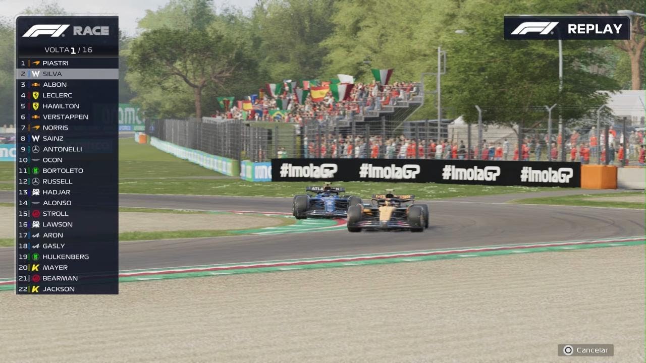 F1 25 Melhores momentos Gp imola