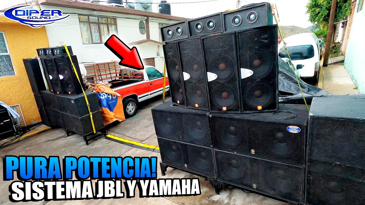 IMPACTANTE EQUIPO DE AUDIO NOS ENCONTRAMOS, ASI SUENA! SONIDO IMPACTO DE TLALNE!!! 🔊⚡⚡