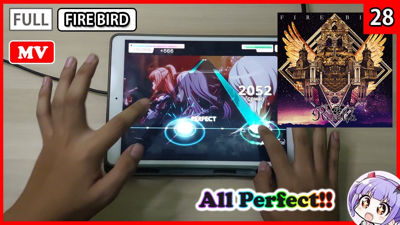 【BanG Dream】 [FULL] FIRE BIRD ~ All Perfect!!【Expert 28】