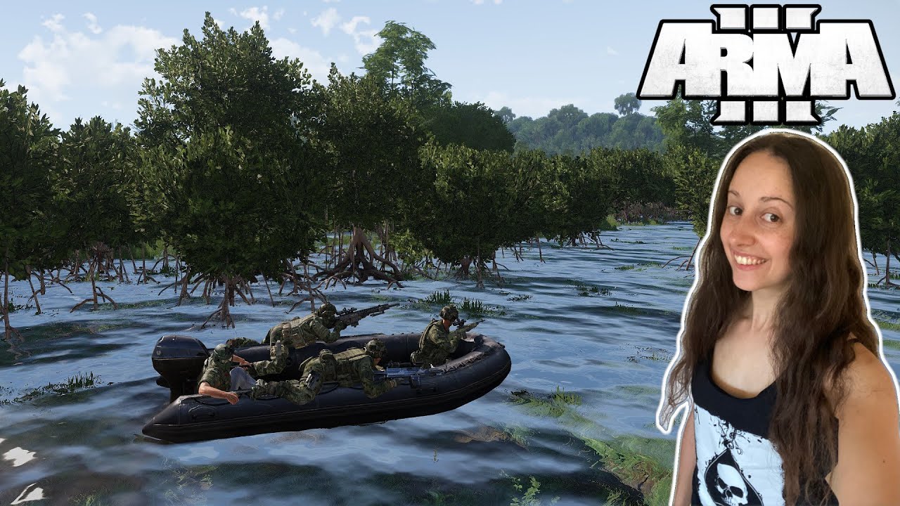 Arma 3 Tanoa - Dangerous Rib Boat Trip! (Capture Laikoro Fuel Depot)