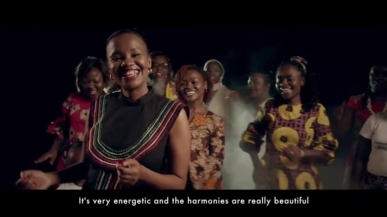 Safaricom Choir | African Woman BTS