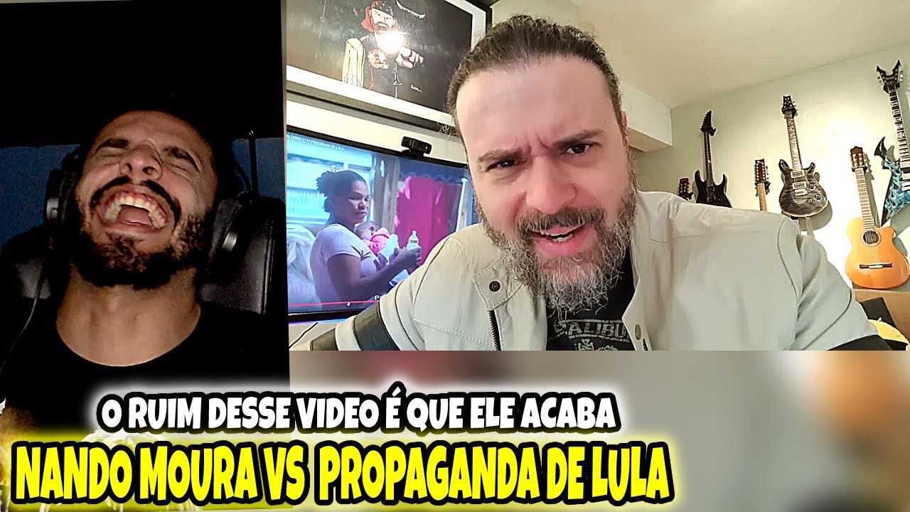 REACT | Programa eleitoral do LULA | NANDO MOURA