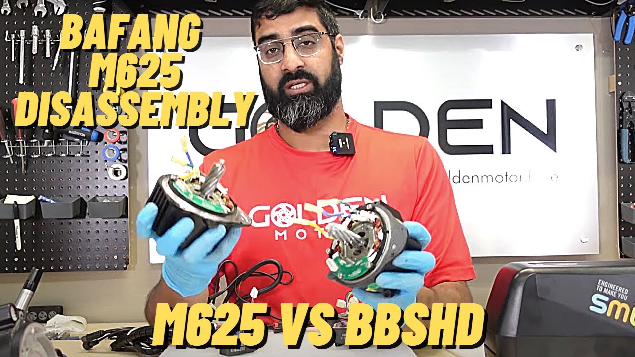 Bafang M625 Motor Disassembly M625 vs BBSHD