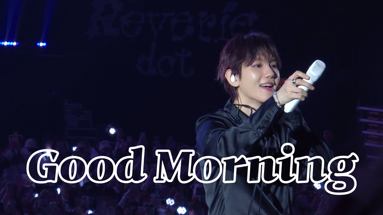 [4K 직캠] 260102 백현(BAEKHYUN) - Good Morning | 2026 [Reverie dot] in Seoul