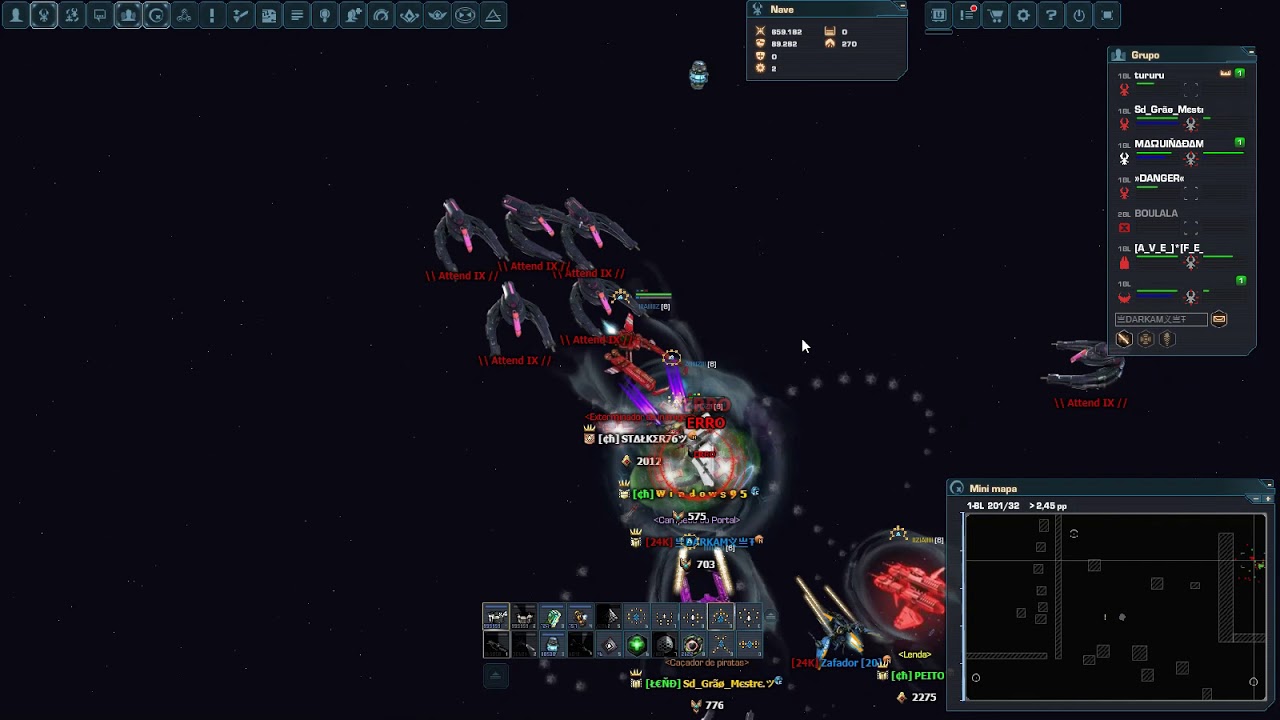 Darkorbit - Battle BL vs 24K