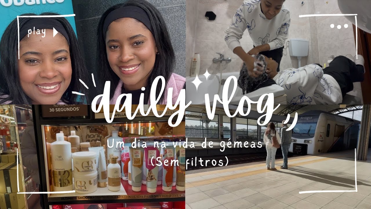 Vlog: UM DIA CONNOSCO (cabelo, cozinha, diversão)