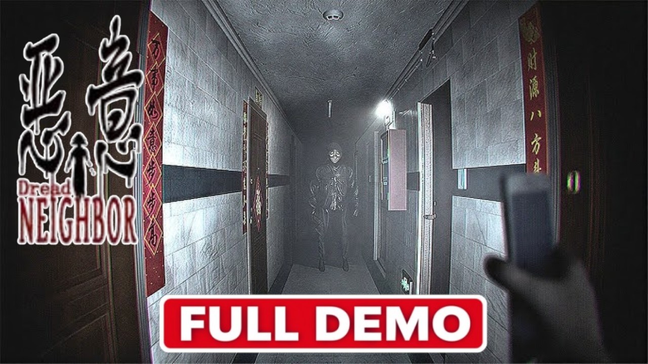 Dread Neighbor | Full Demo | Gameplay Walkthrough No Commentary