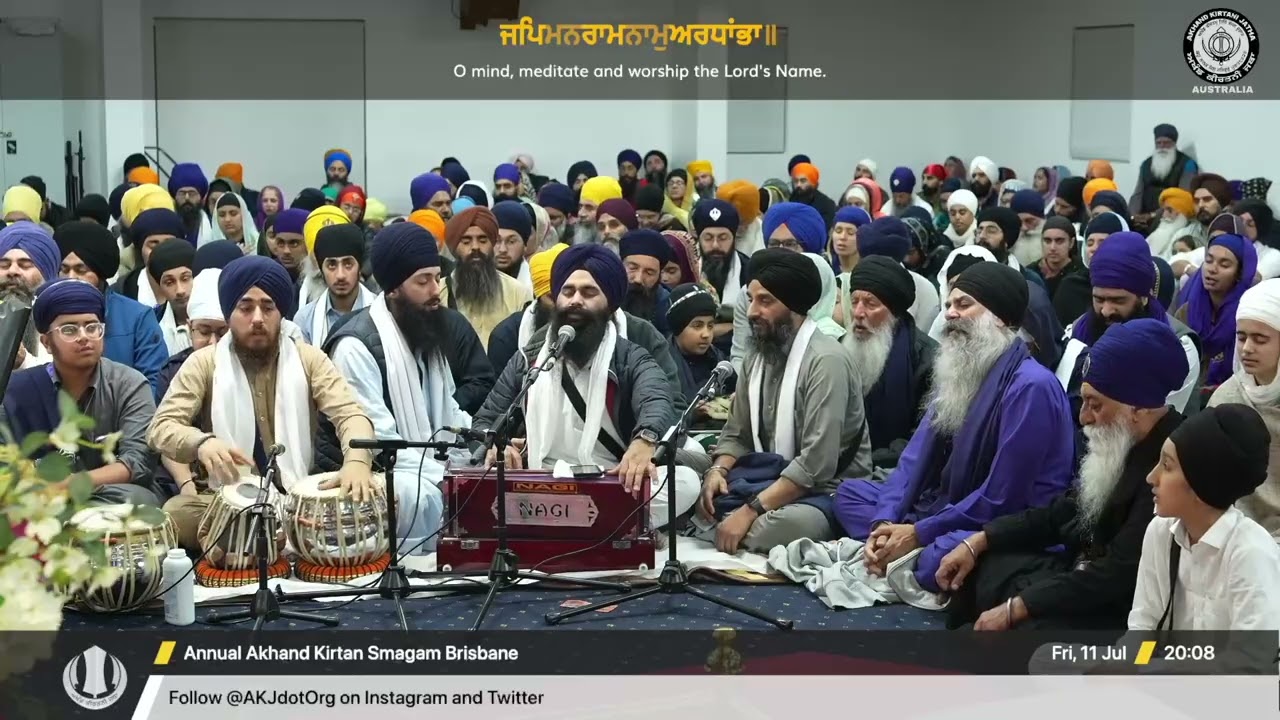 29 Brisbane 11July2025 Evening Diwan Bhai Parminder Singh Jee Australia