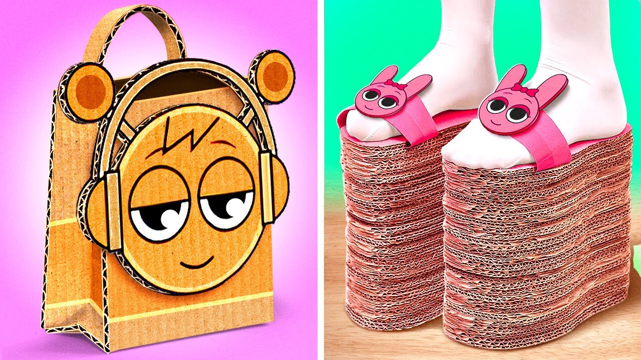 Sprunki Cardboard Universe! ✨ New House & Epic DIY Crafts with Oren & Pinki