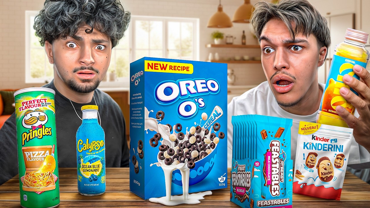 On Goûte les ALIMENTS que l'on a JAMAIS TESTÉ ! (ft. Jayzz)