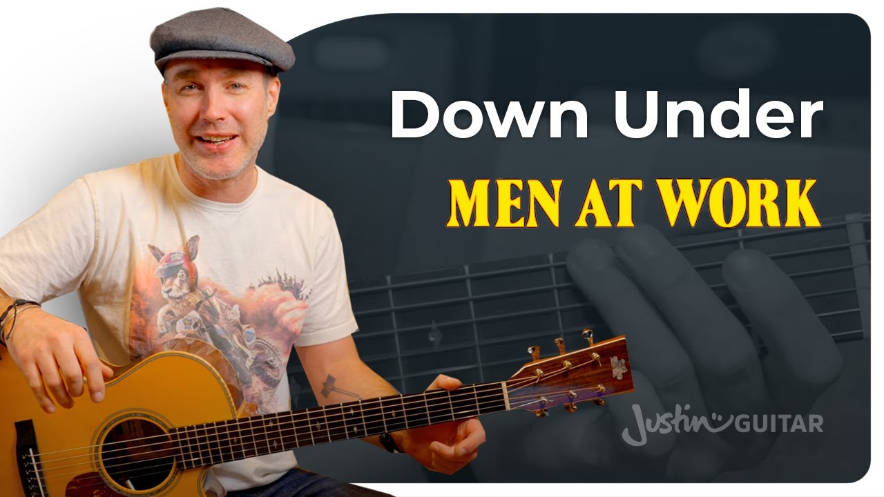 Down Under от Men at Work | Урок игры на гитаре