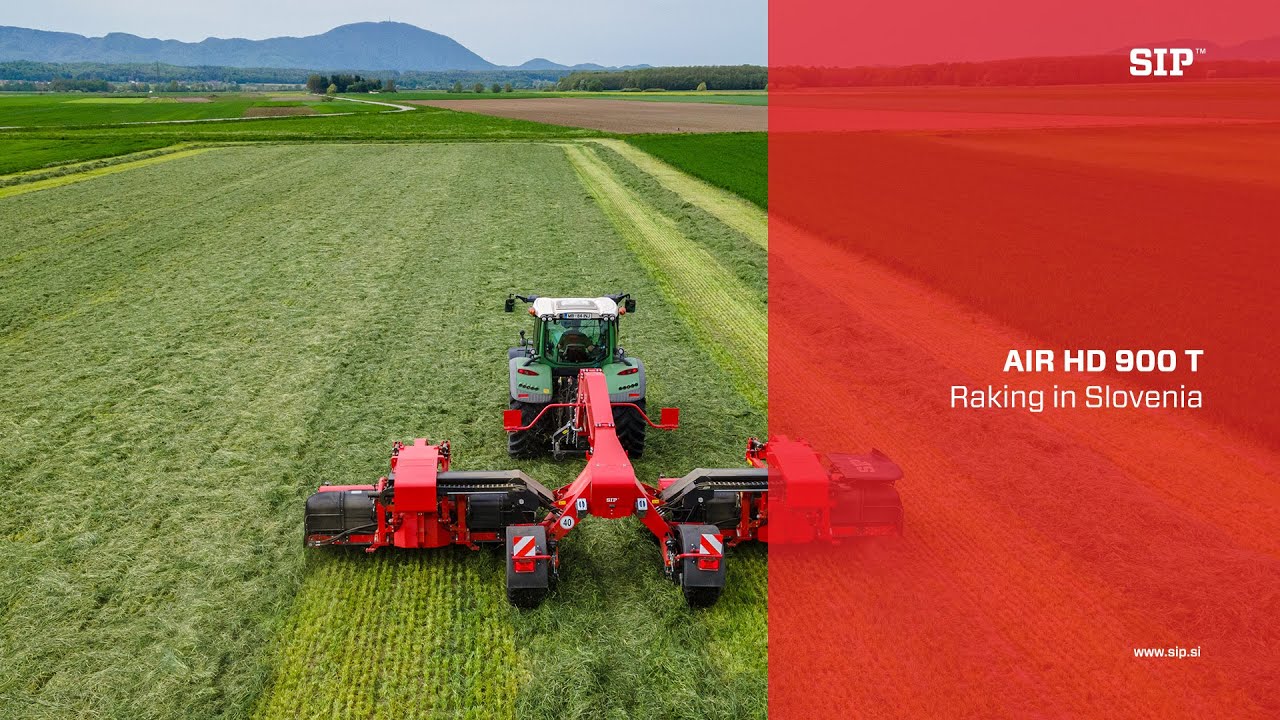 SIP | AIR HD 900 T at Leskovar and Napast Farms in Slovenia