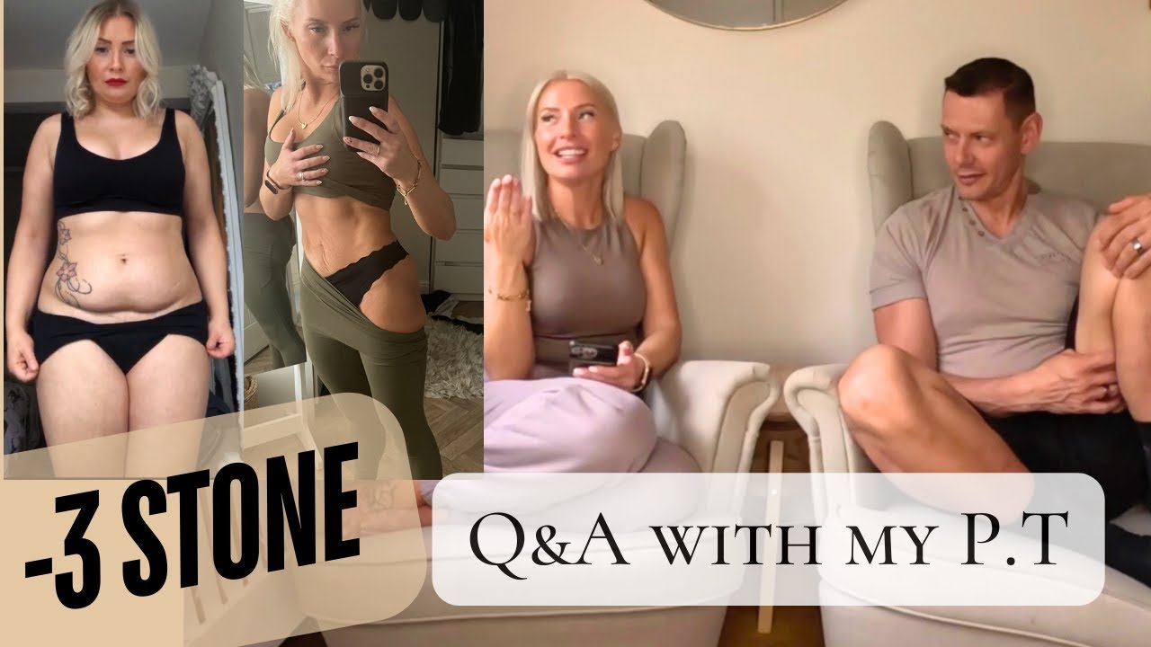 3 STONE WEIGHT LOSS | Q&A WITH MY PT ANSWERING YOUR QUESTIONS!! ❤️