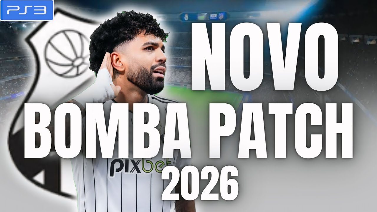 NOVO BOMBA PATCH DO MÊS DE JANEIRO 2026 PARA PS3/PS2 | GAMEPLAY COMPLETO