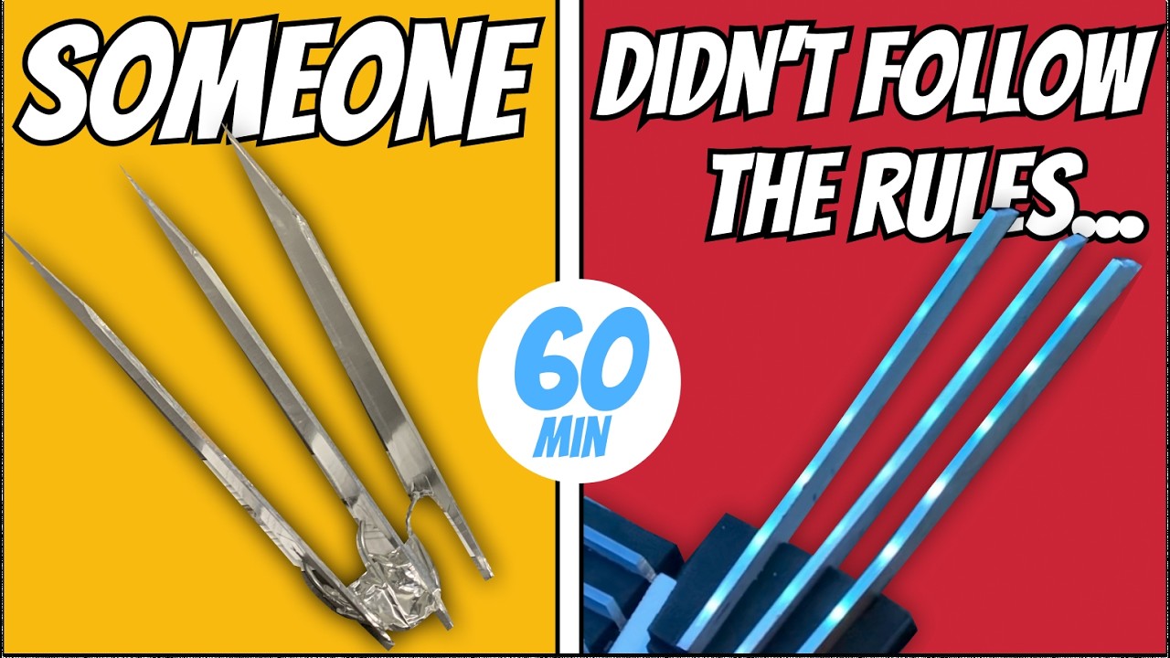 We Tried Making Wolverine Claws in 60 MINUTES