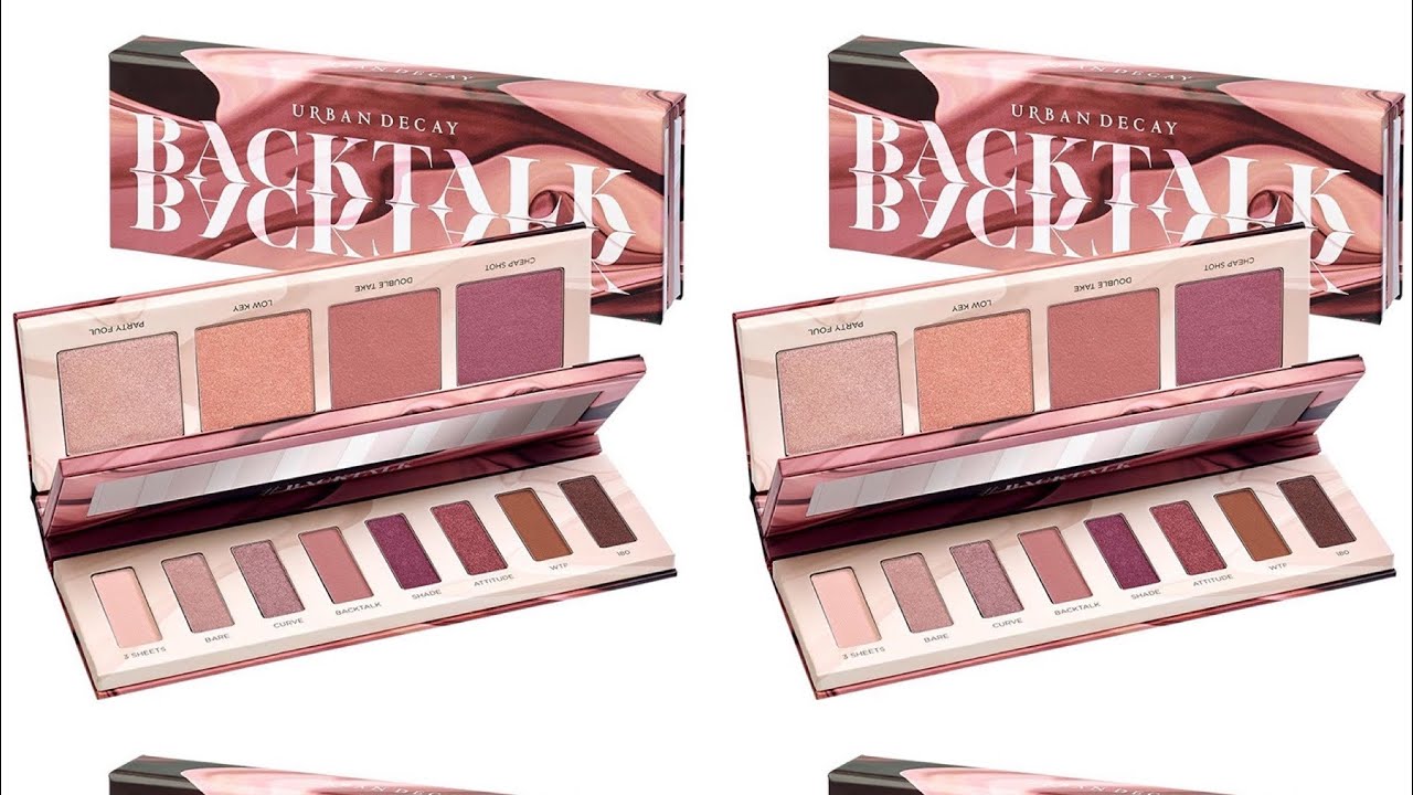 Urban Decay Backtalk palette, REAL vs KNOCKOFF / DUPE / FAKE