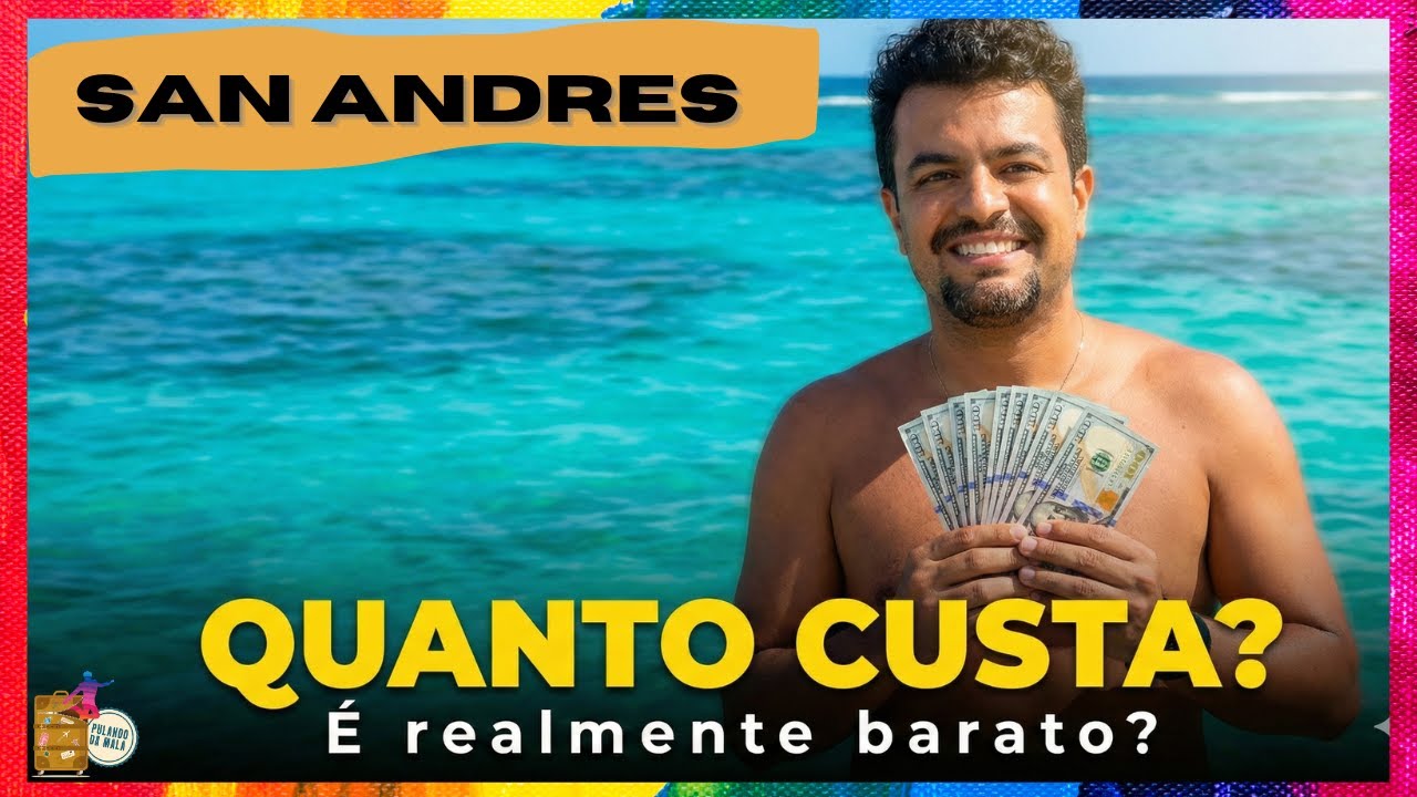 Quanto custa viajar para San Andrés - o caribe mais barato