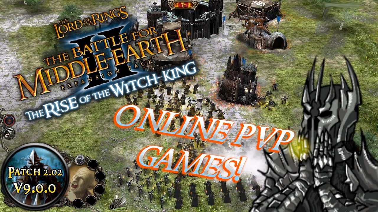 LOTR BFME2 ROTWK Patch 2.02 Multiplayer Games! [Dec. 27, 2023]