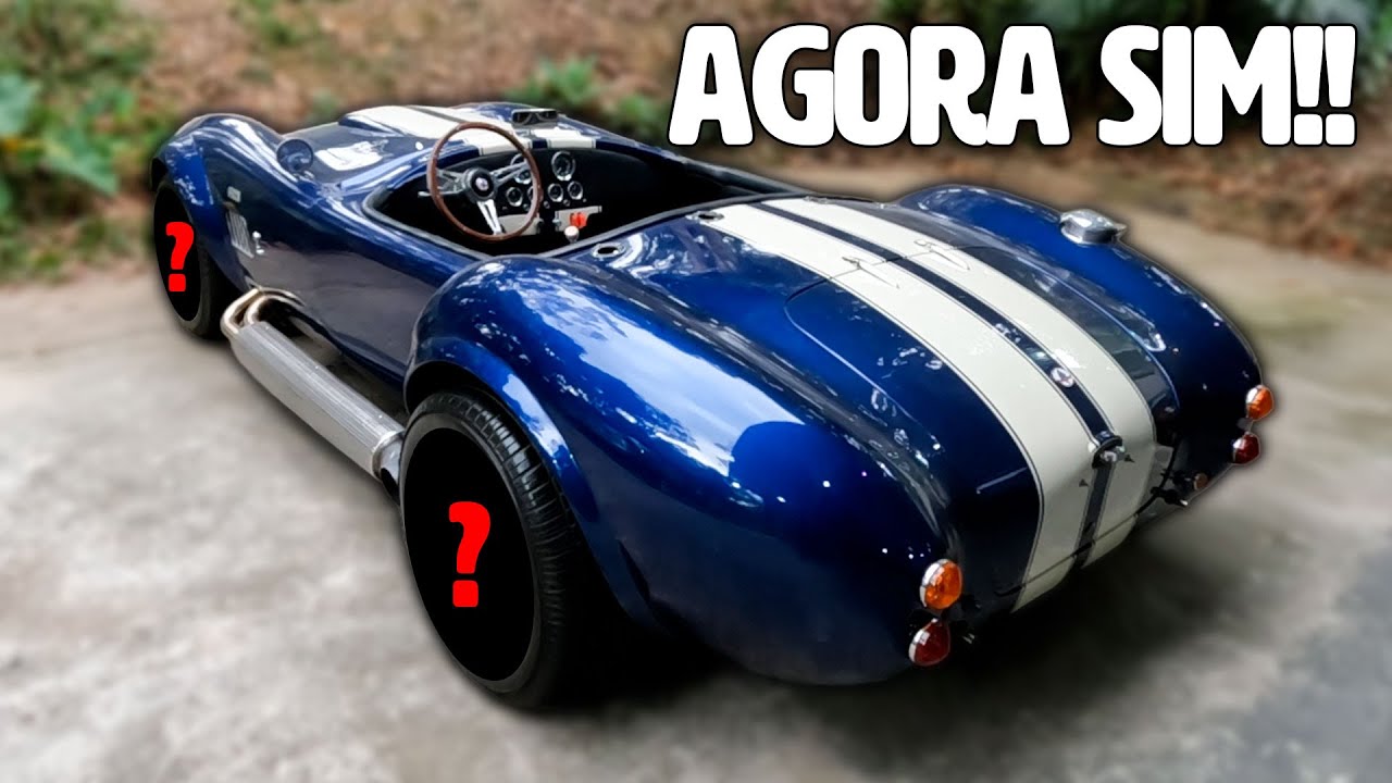 AGORA SIM O PROJETO DO SHELBY COBRA ESTA ENCAMINHADO!! QUE BAITA DIFEREN&Ccedil;A!! 😱