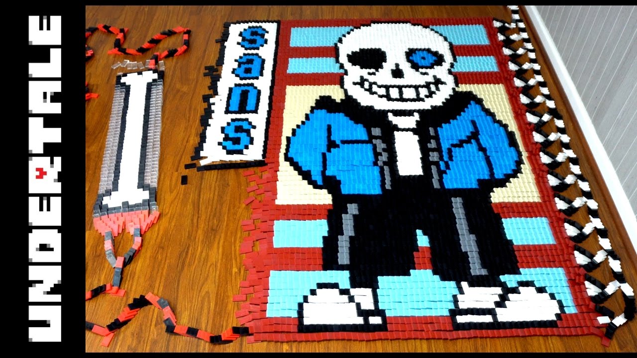 Undertale Genocide Edition (IN 201,025 DOMINOES!)