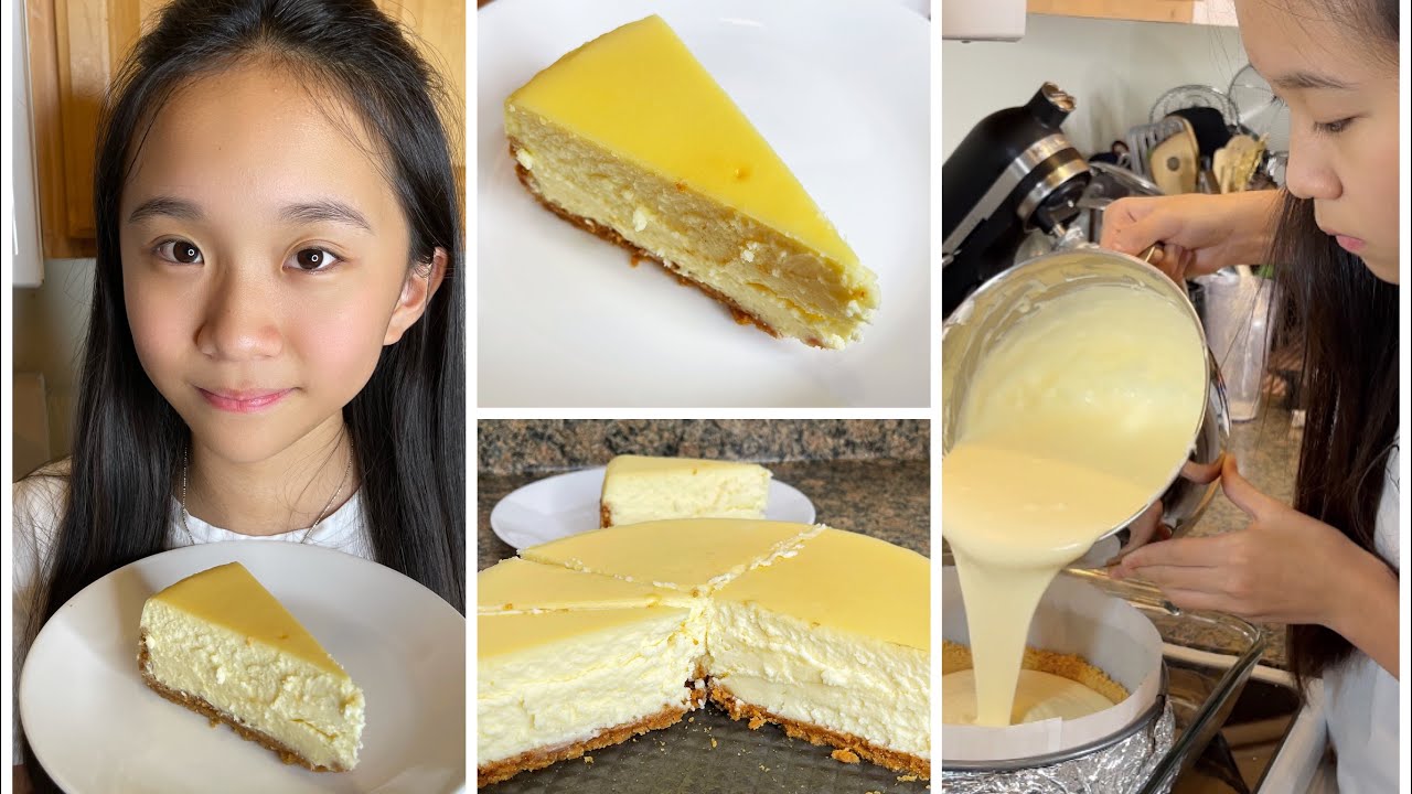 Janet Made a New York Style Cheesecake! | Janet and Kate