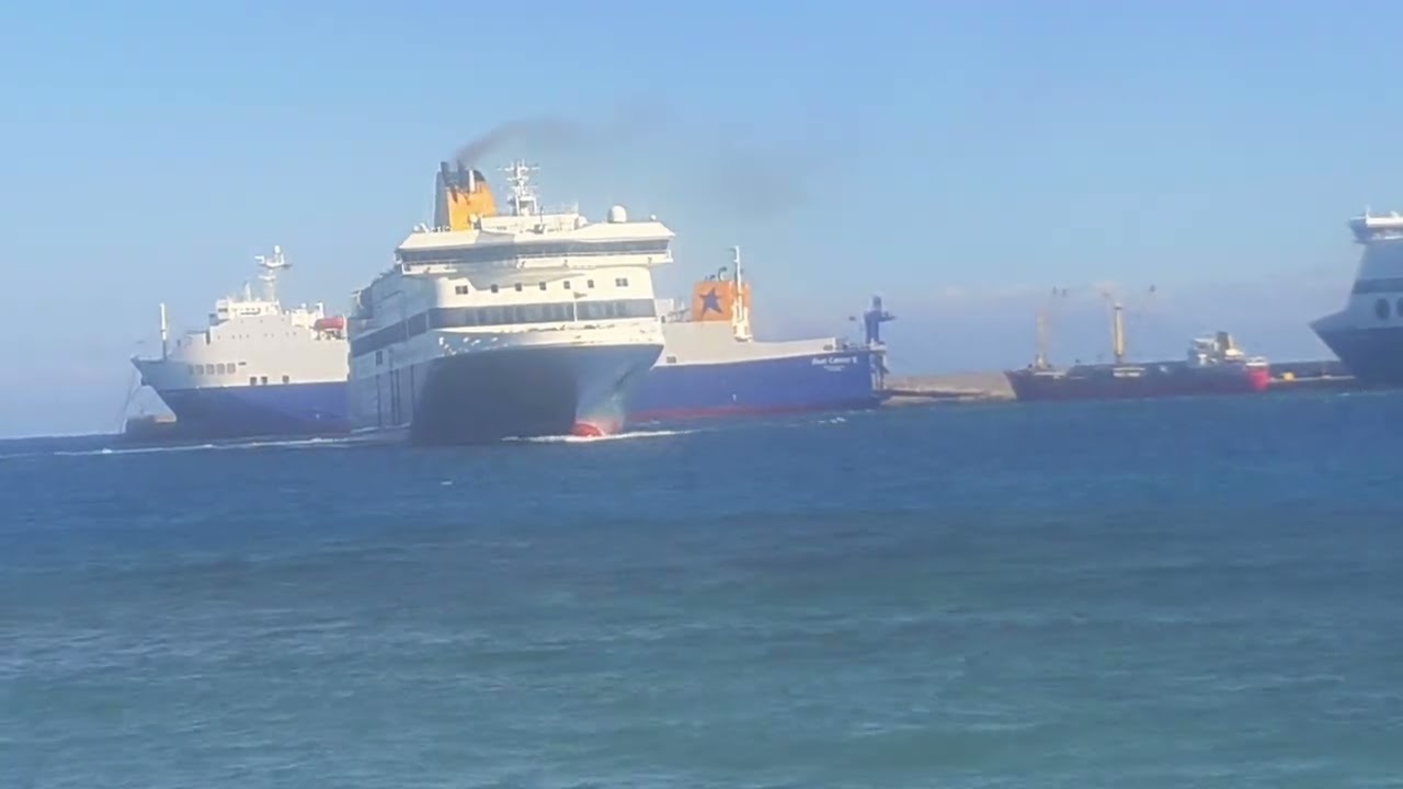 Άφιξη  blue star Patmos 27/12/2025