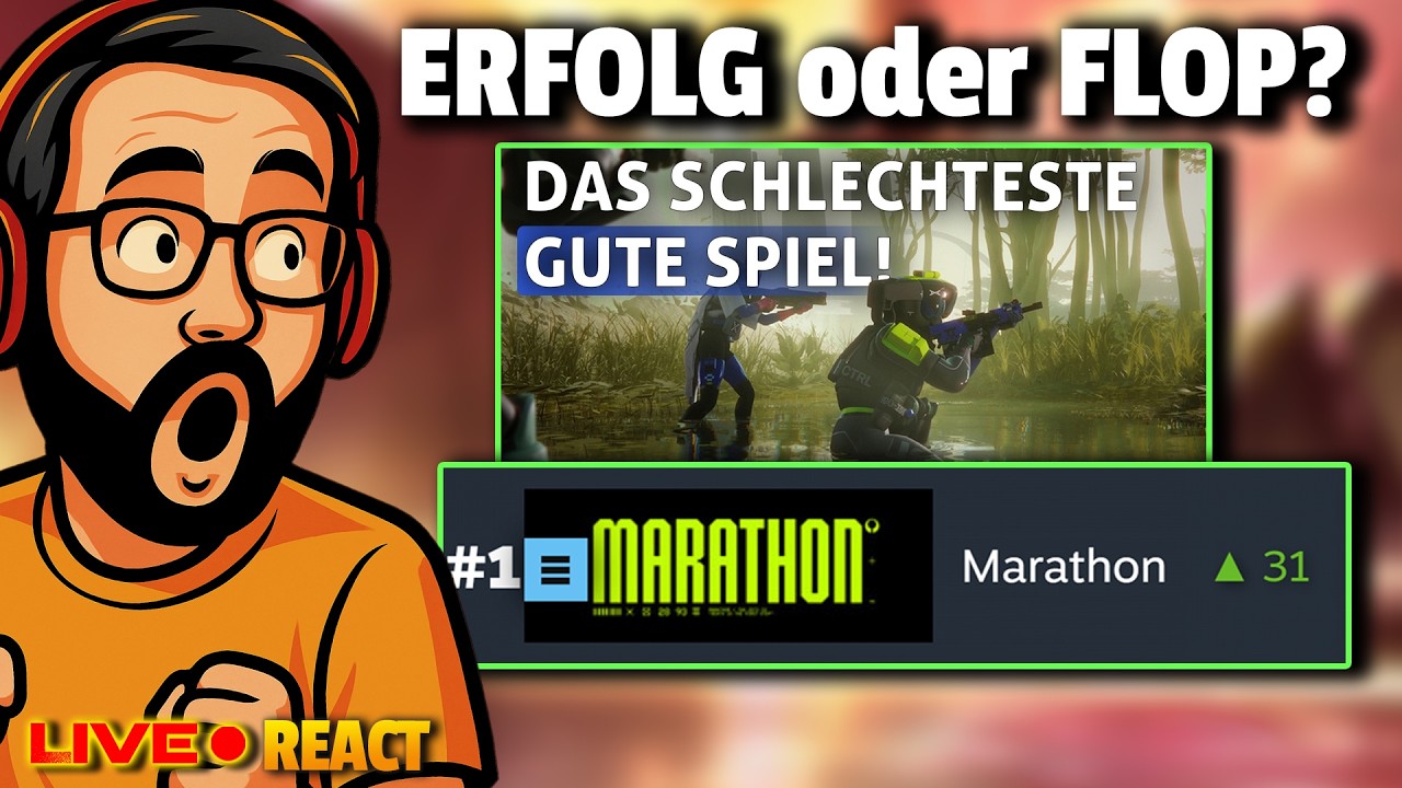 Nr. 1 auf Steam, doch wie sieht es jetzt aus? Ist Marathon ein Erfolg?