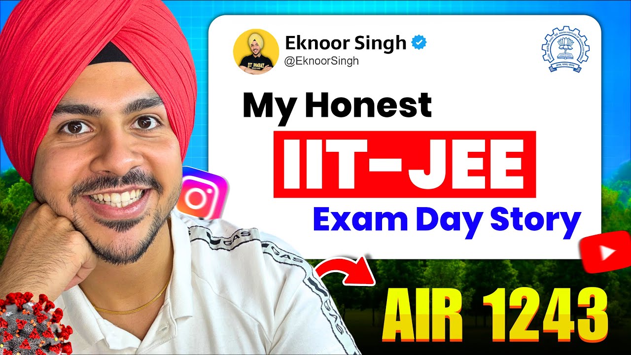 My JEE Exam Day Story (with Exam Day Hacks!) ✅ | #iit #story