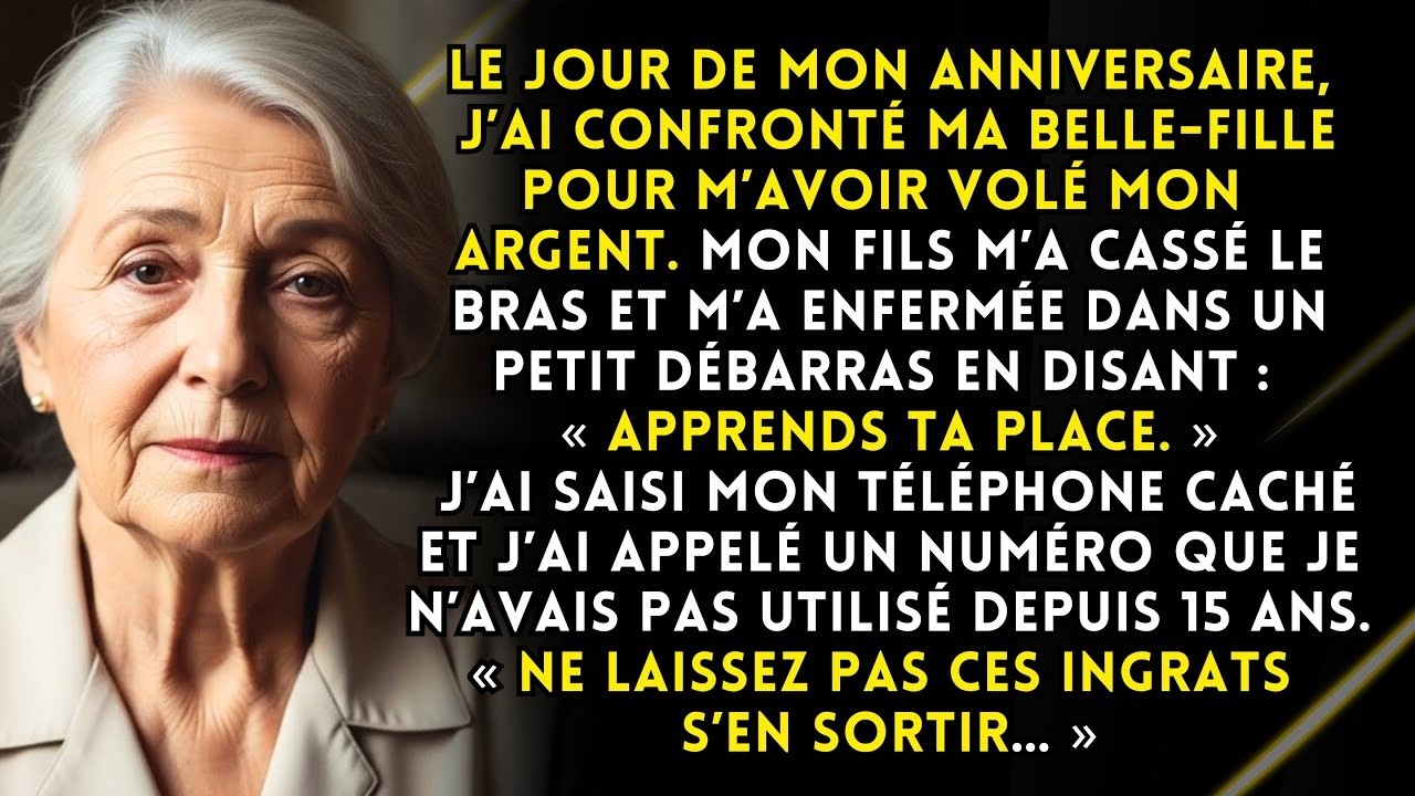 Mon fils m’a brisé le bras pour avoir poussé sa femme. J’ai appelé l’avocat : qu’ils soient punis...