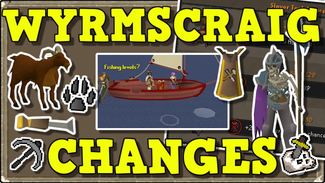Изменения в Wyrmscraig и Sailing + новая рыбалка (OSRS)