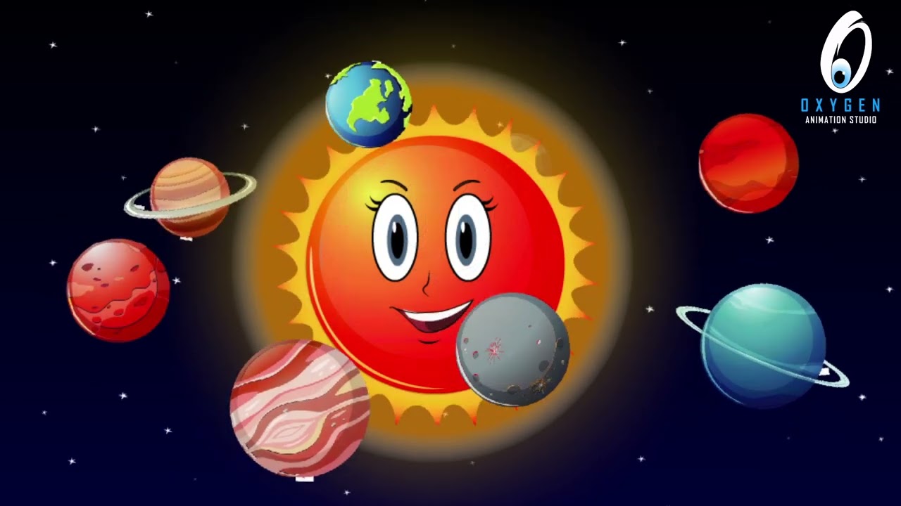 SOLAR SYSTEM SONG | OXYGEN ANIMATION STUDIO | KIDS ENGLISH SONG |
