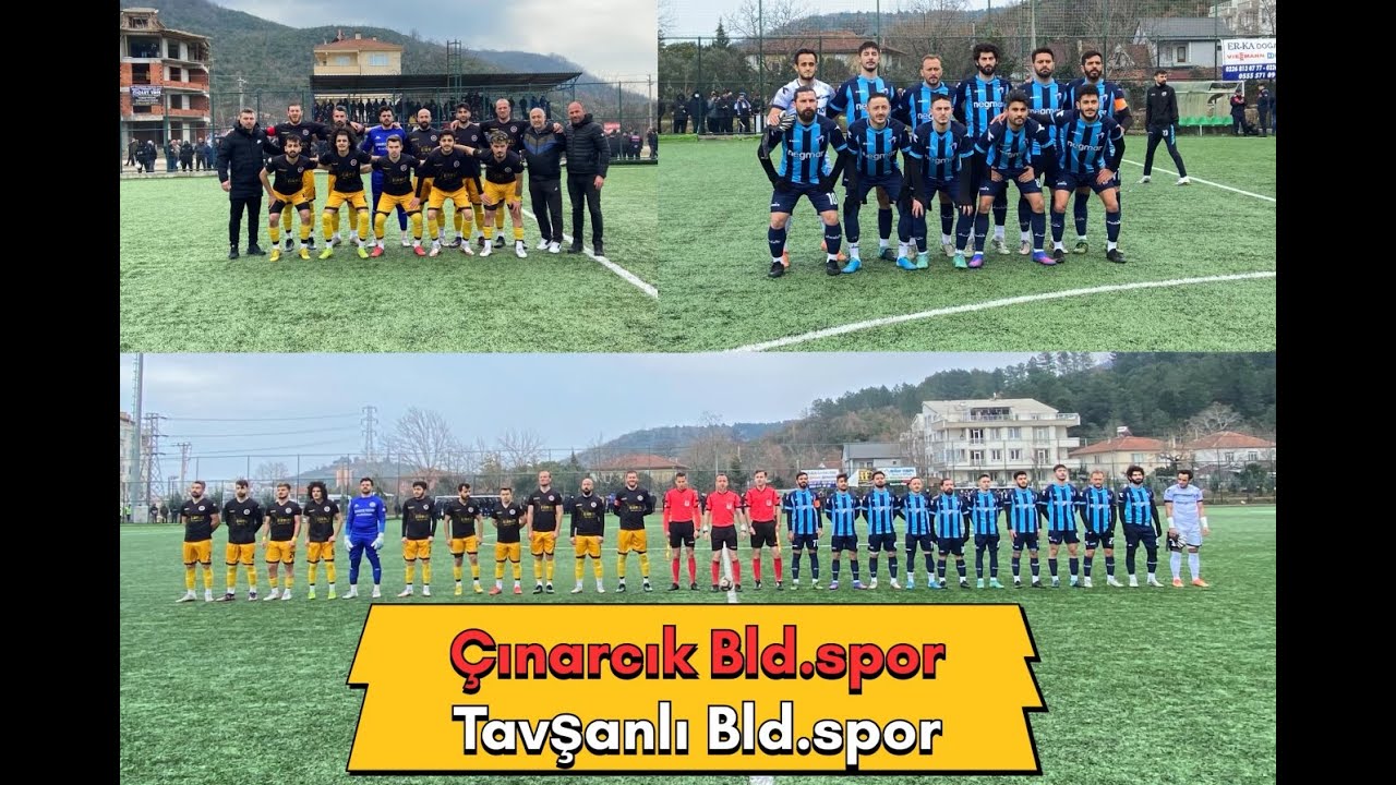 Çınarcık Bld.spor 0-2 Tavşanlı Bld.spor | 90 dakika | derbi