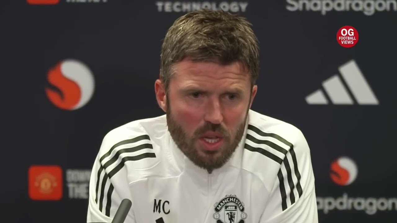 Michael Carrick press conference | first week as Man utd coach | Man Utd vs Man City| 17/01/26