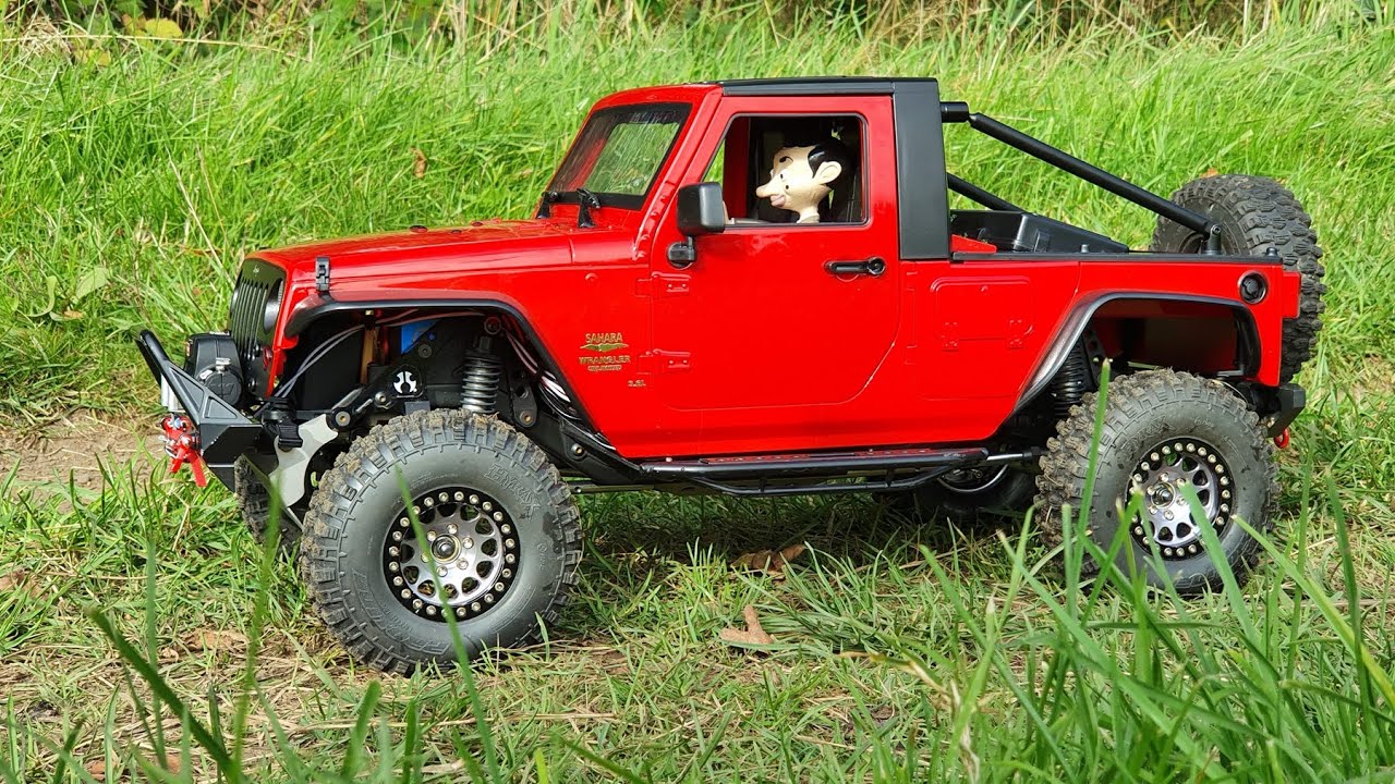 Jeep Wrangler JK8 Sahara SCX 10 III , INJORA hard body