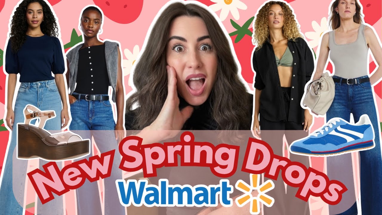 New Spring Arrivals from Walmart- try on haul 2026 with new shoes
