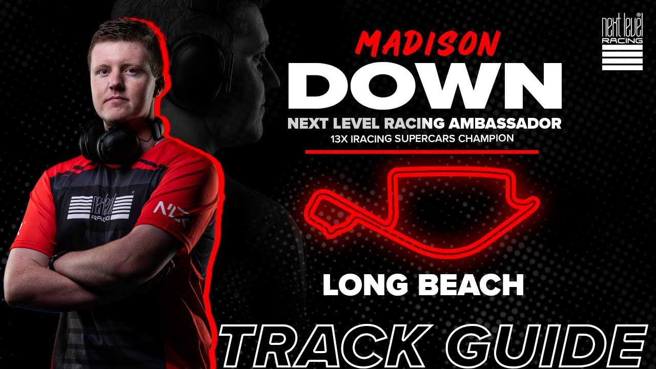 Long Beach Street Circuit Track Guide | Aston Martin GT4 | iRacing