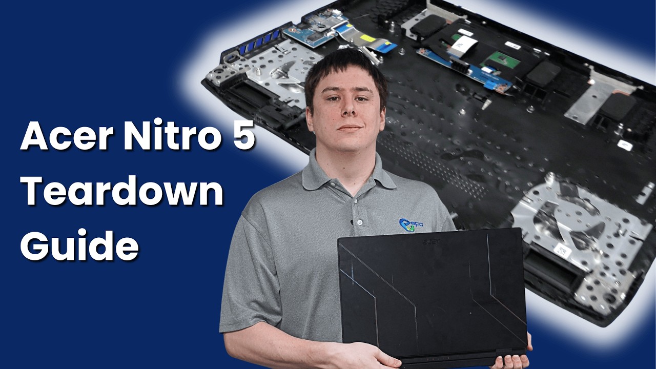 How to Teardown an Acer Nitro 5 Laptop!