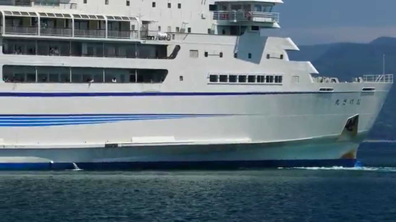 【乗船動画】佐渡汽船おけさ丸 新潟→両津（2015.08）